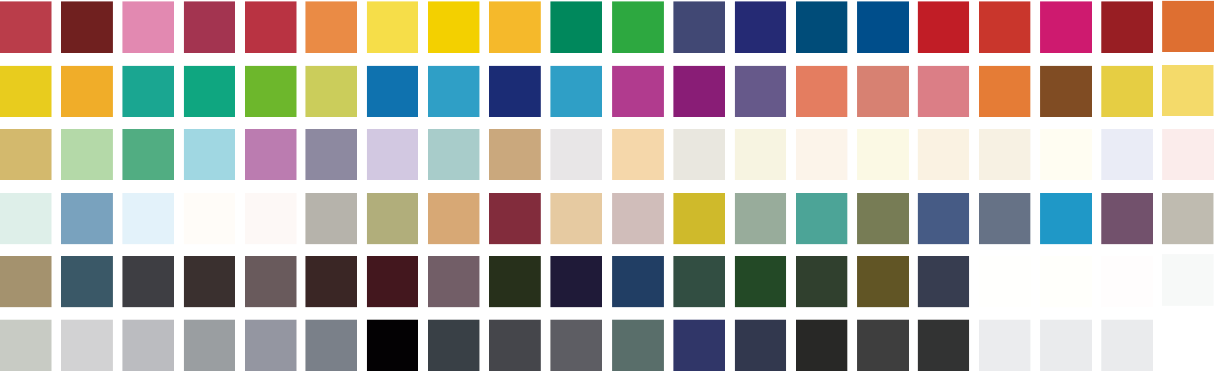 119 colors